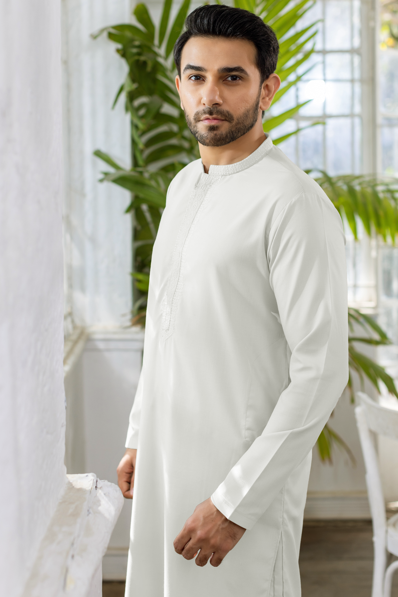 Boski Eid Series Formal Embroidered Stitched Suit
