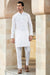 Royal LaserCut Embroidery Stitched Suit - Pearl White