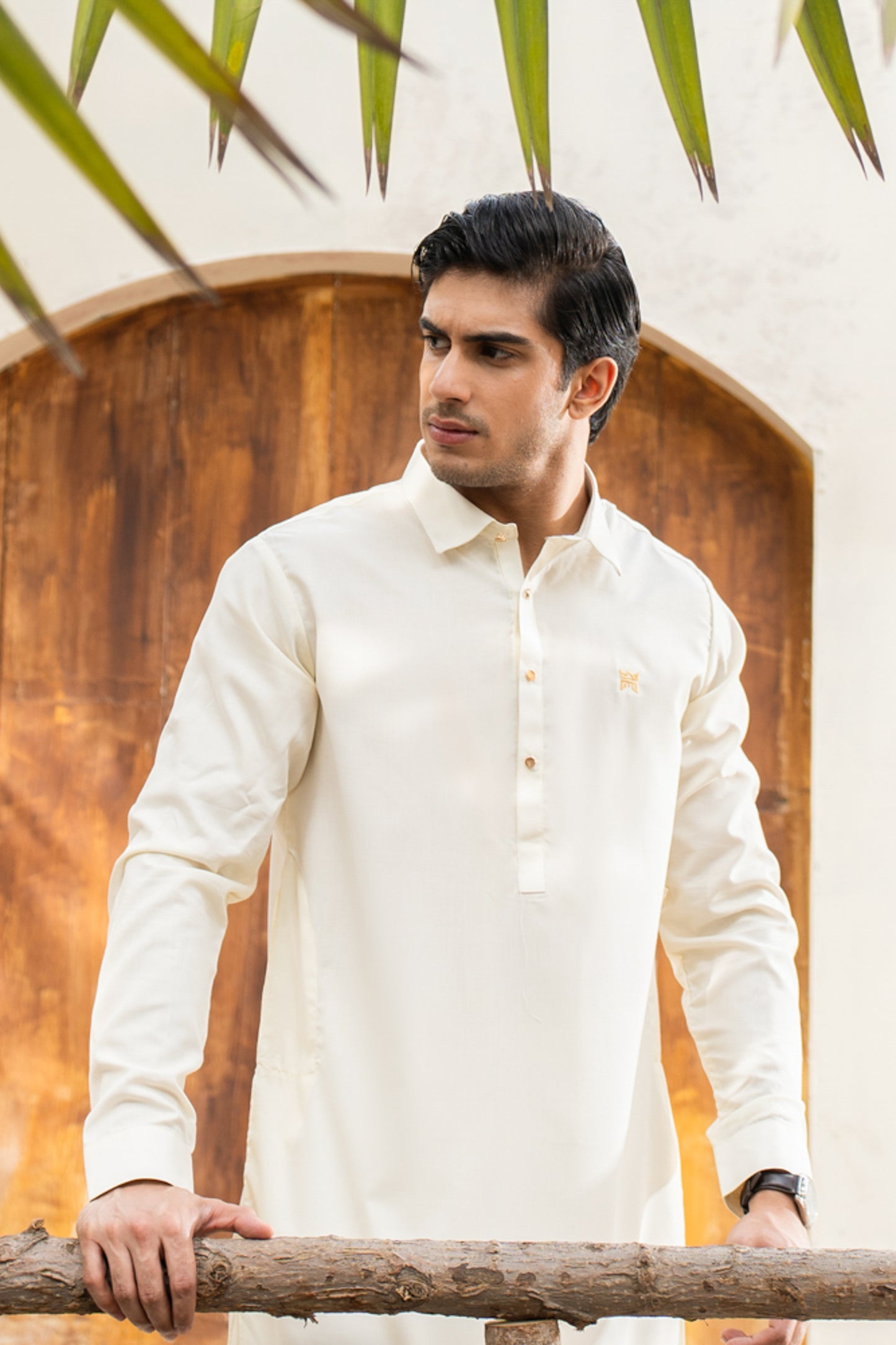 Formal Fall Boski Logo Stitched Suit
