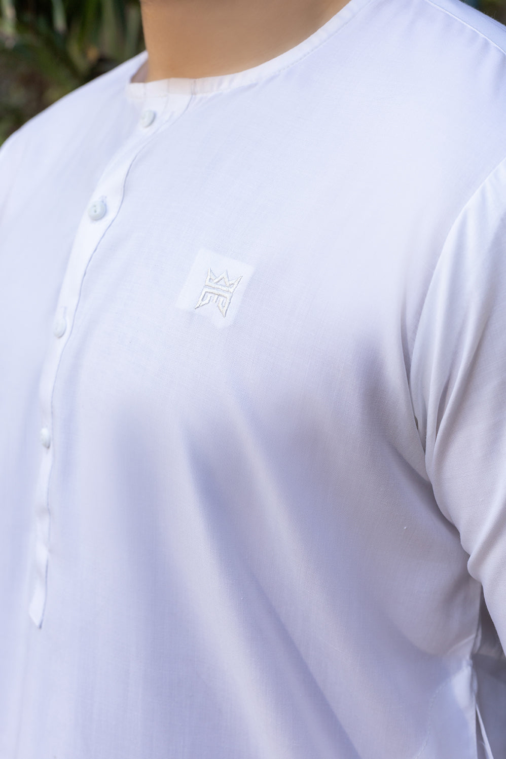 Awami Stitched Suit with Trouser - Eggwhite