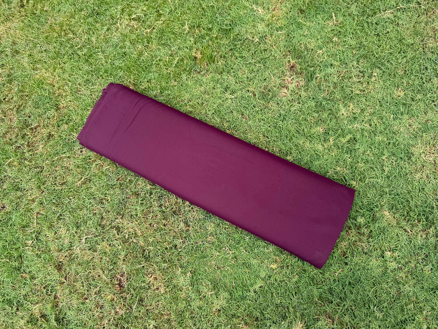 Blended Wash & Wear All Season Fabric -Dark Burgundy