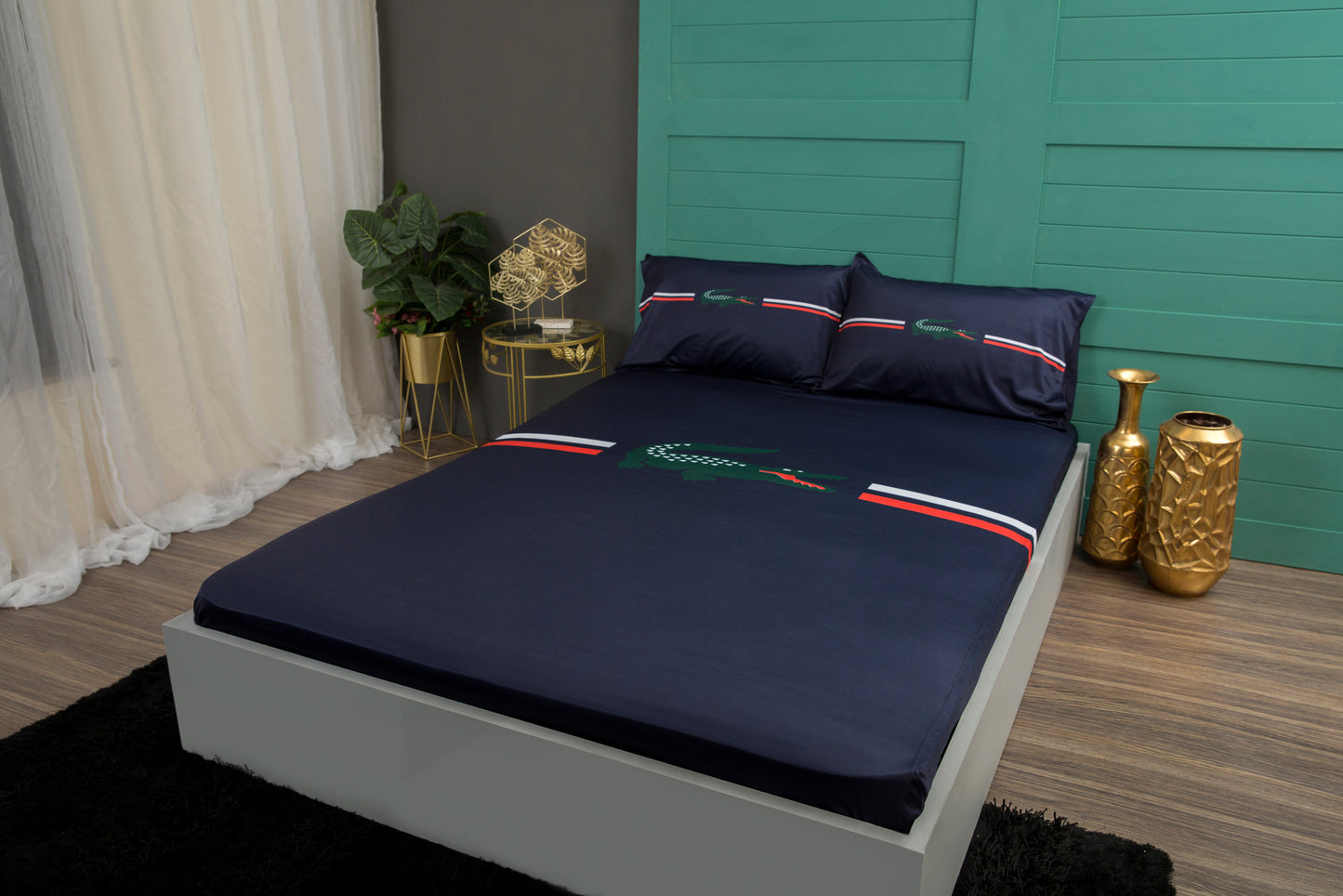 CROC BEDSHEET 2pc