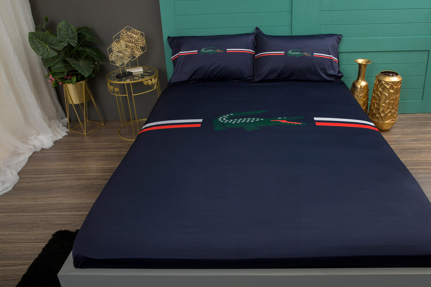 CROC BEDSHEET 2pc