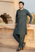 EID COLLECTION EMBROIDERED BAN STITCHED SUIT - Teal