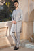 Eid Collection Slub Stitched Suit - Grey Slub