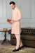 Basic Premium Fall Stitched Suit - Tea Pink