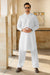 DESIGNER COLLECTION ROYAL STITCHED SUIT - Egg White