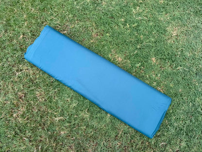 Blended Wash & Wear All Season Fabric -Medium Teal Blue