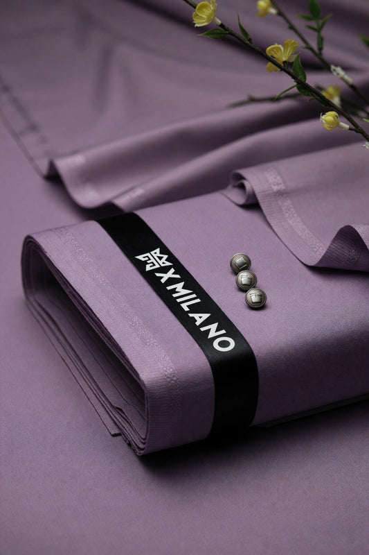 Blended Wash & Wear All Season Fabric -Lavendar Purple