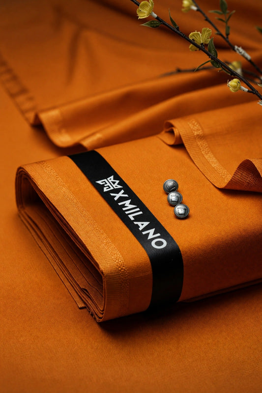 Blended Wash & Wear All Season Fabric -Dark Mustard