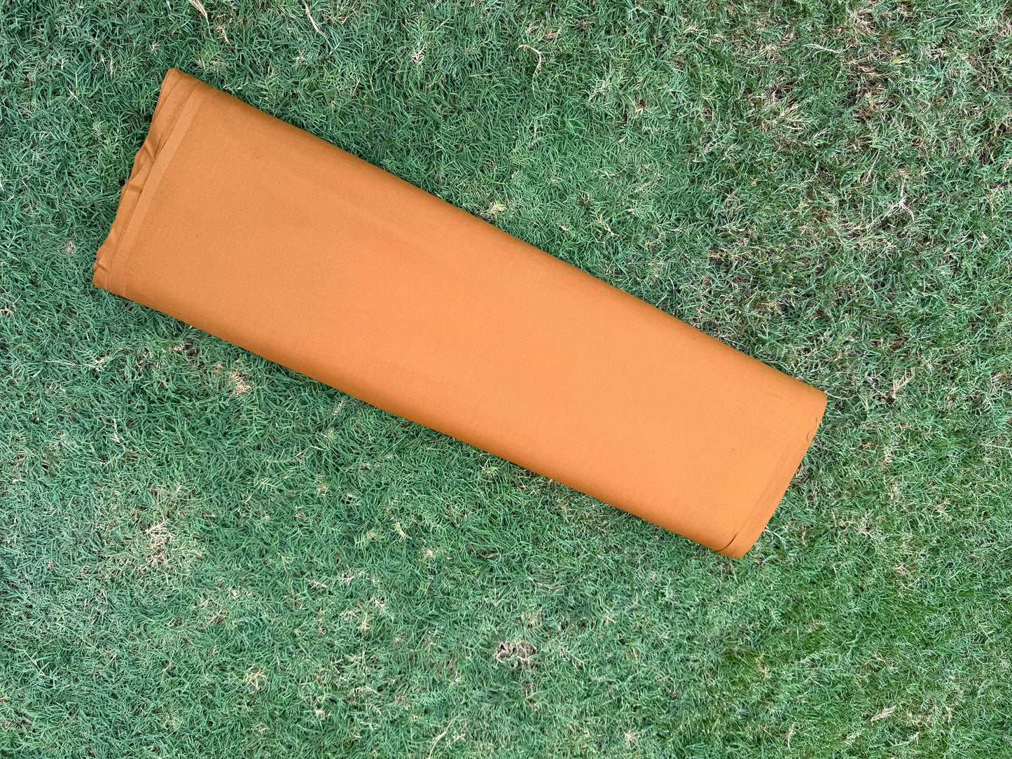 Blended Wash & Wear All Season Fabric -Camel Brown