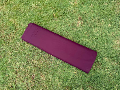 Blended Wash & Wear All Season Fabric -Dark Burgundy