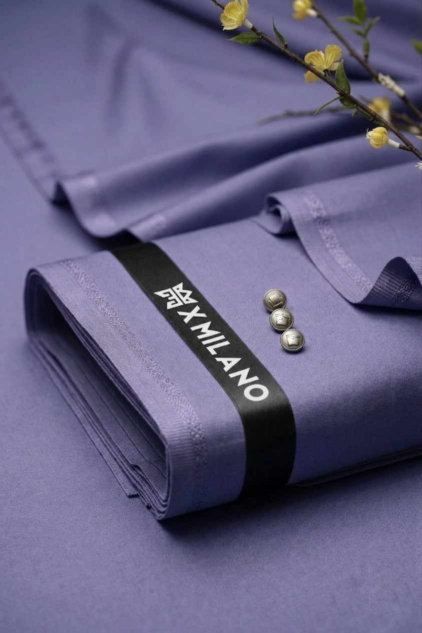 Blended Wash & Wear All Season Fabric - Lilac