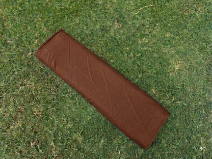Blended Wash & Wear All Season Fabric -Deep Rust Brown