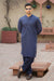 Stitched Shalwar with Kameez with Ban - Navy