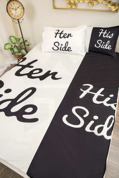 His Her BEDSHEET 2pc