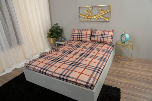 BRBRY BEDSHEET 2pc