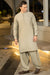 Royal Embroidered Collection Stitched Shalwar with Kameez - Rich Cream