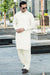Mughal e Azam Collection Stitched Shalwar with Kameez - Boski with Gold Snap Button